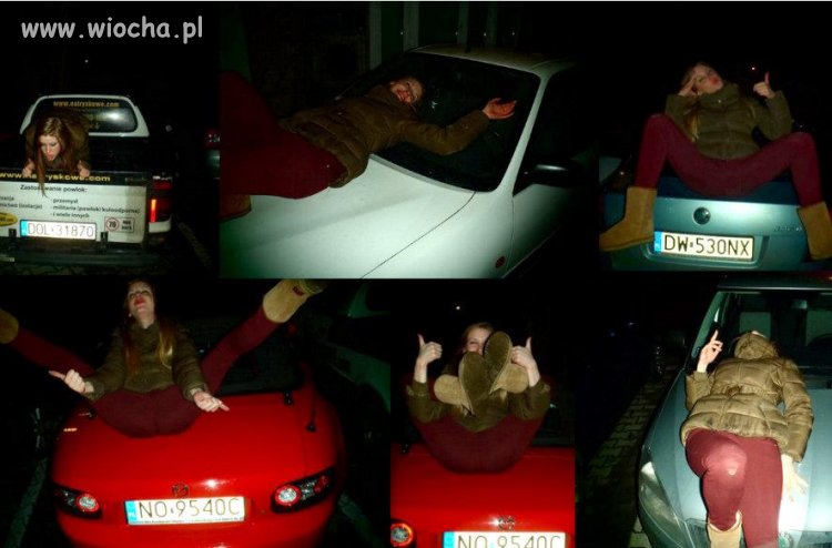 To dopiero się nazywa lans na auto...
