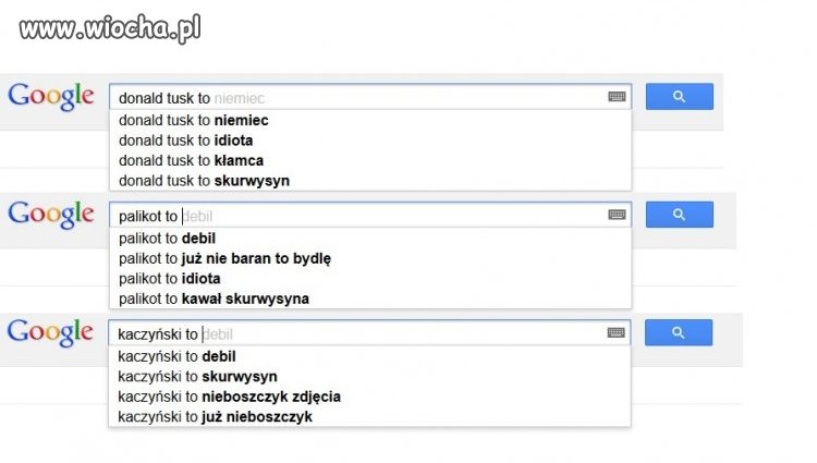 Prawdziwy wskaźnik niepopularności.