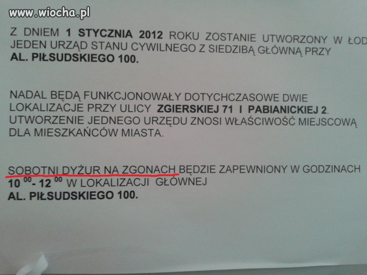 Sobotni dyżur