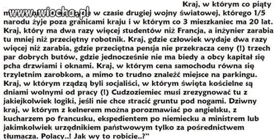 Polska-kraj absurdu