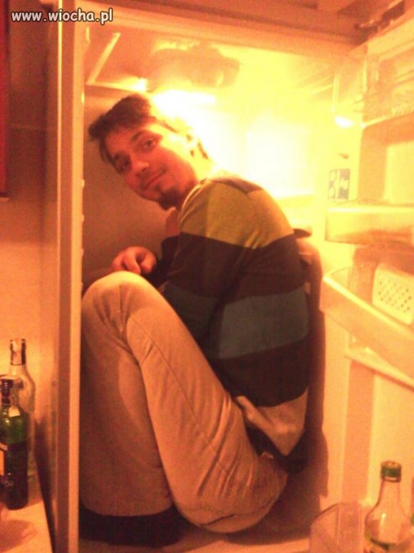 A takie tam w lodówce