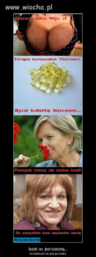Jeżeli on jest kobietą