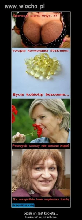 Jeżeli on jest kobietą