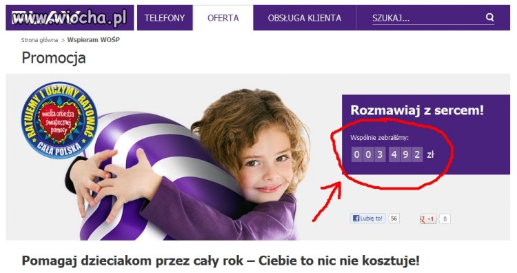 PLAY I WOŚP Z SERCEM DLA DZIECI 