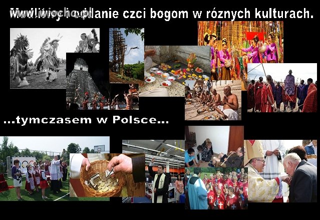 Absurdy wiary w naszym kraju.