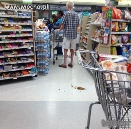 Coś panu wypadło. 