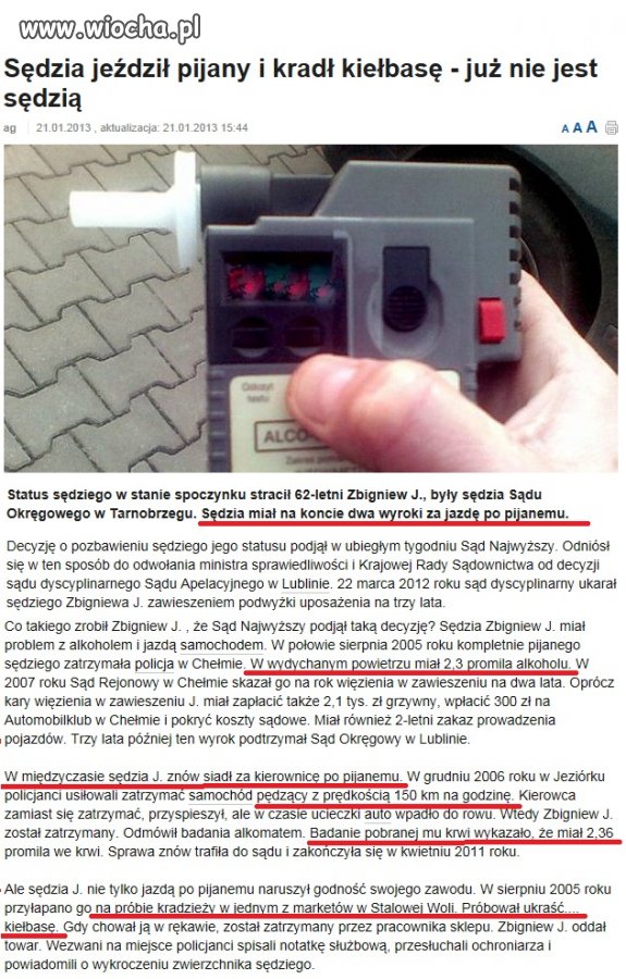 Co musi zrobić sędzia w Polsce żeby go ukarać???