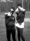 Gangsta style.