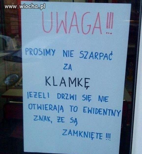 Ogłoszenie dla opornych