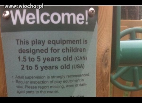 Wstęp na plac zabaw