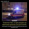 Za zgon pacjenta