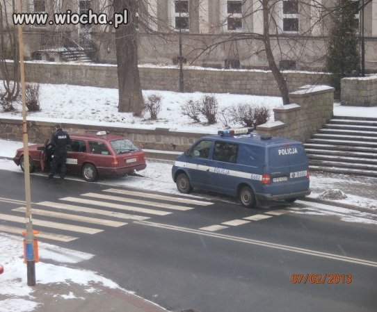 Zatrzymują za wykroczenie..