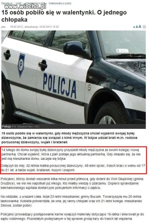 Ustawka rodzinna?