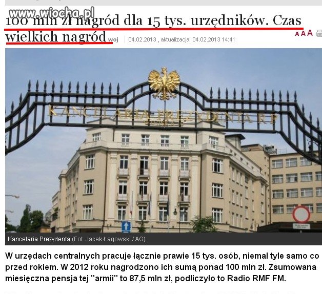 100 milionów złotych nagród dla ziomków Donka...