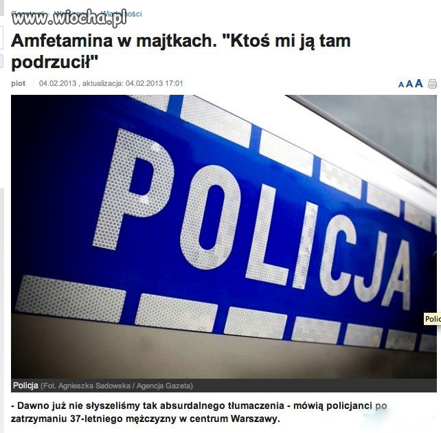 Kiedy złapią cię za rękę