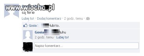 Lajknij i skomentuj swój własny post