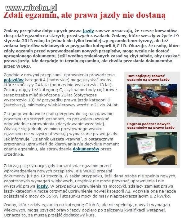 Wpadli w urzędniczą pułapkę 