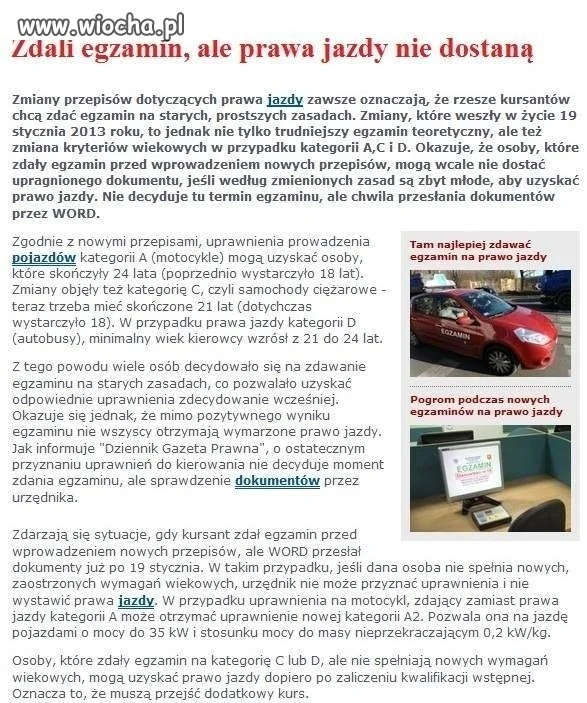 Wpadli w urzędniczą pułapkę 
