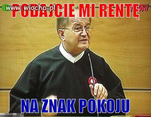 Podajcie mi rentę