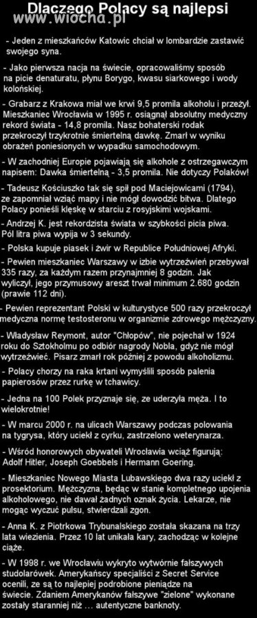 Polska to jednak super kraj