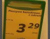 Pieczywo bezcukrowe ale z cukrem...