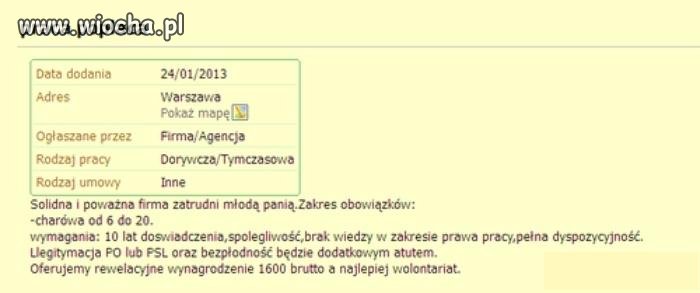 Praca popłaca