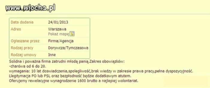 Praca popłaca