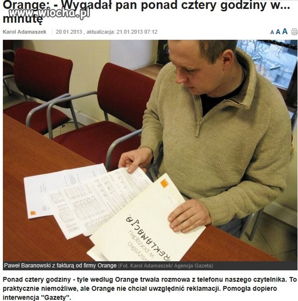 W Orange wszystko możliwe...