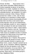 EMAIL OD SIOSTRZENICY DO WUJA