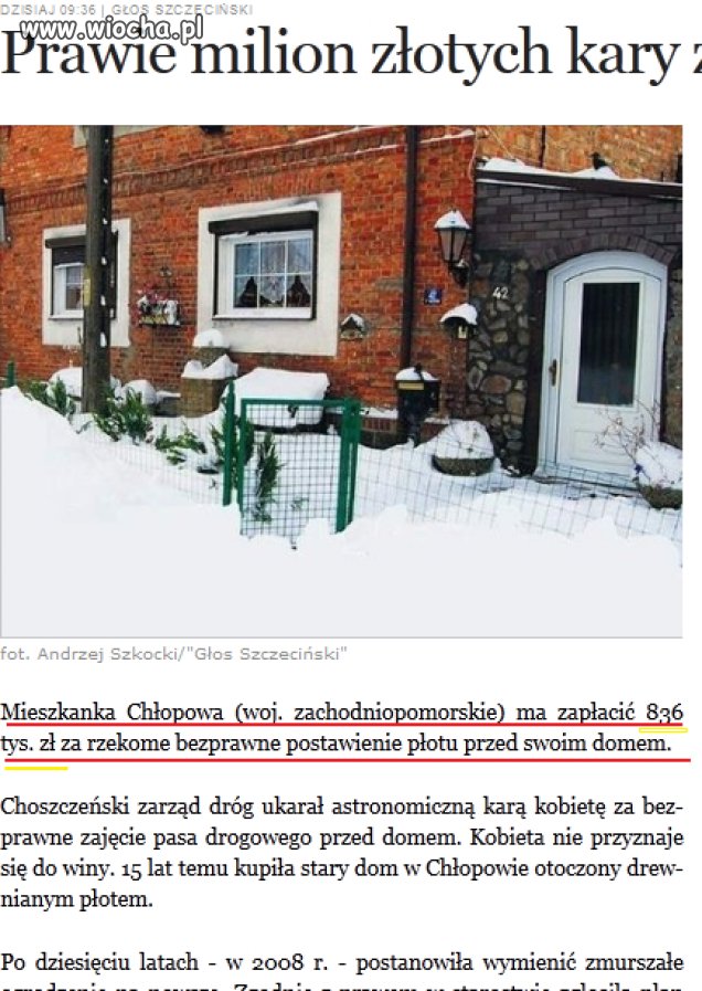 Wiocha dla chciwych Skur... !