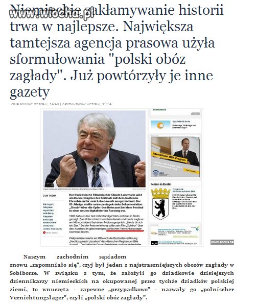 Bezczelne fałszowanie historii