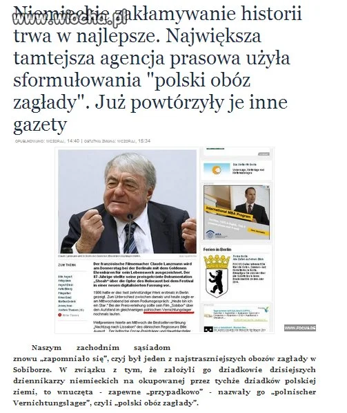 Bezczelne fałszowanie historii