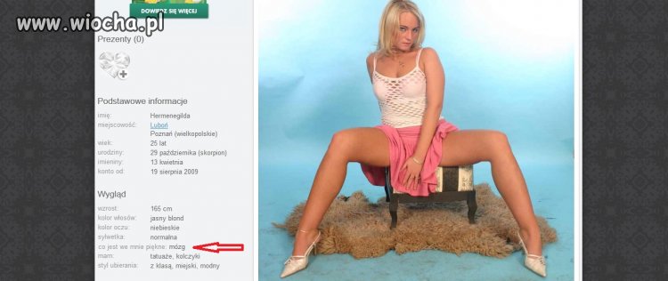 Ciąg dalszy pani mózgowiec.