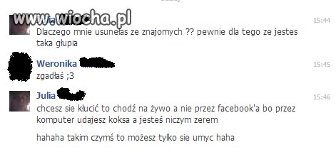 Niektóre dzieci nie powinny mieć facebooka...