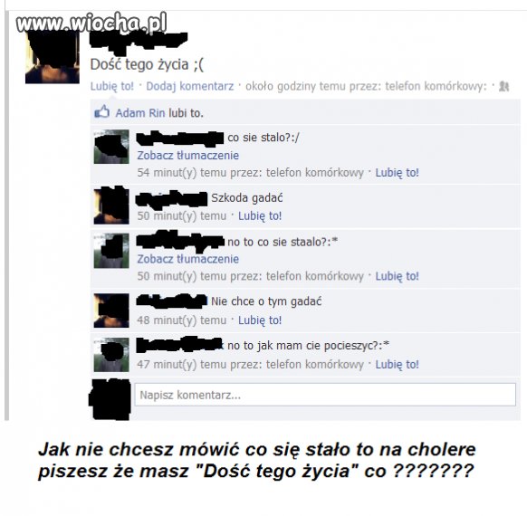 Nie ogarniam takich ludzi !!!