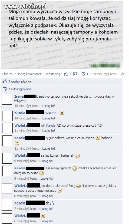 Młodzież.. i ich sposoby na upicie się..
