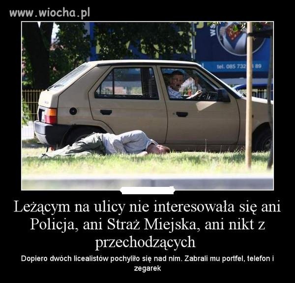 Ludzie interesują się bardziej  tym, co ktoś ma 