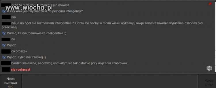 Nie rozmawia inteligentnie, bo