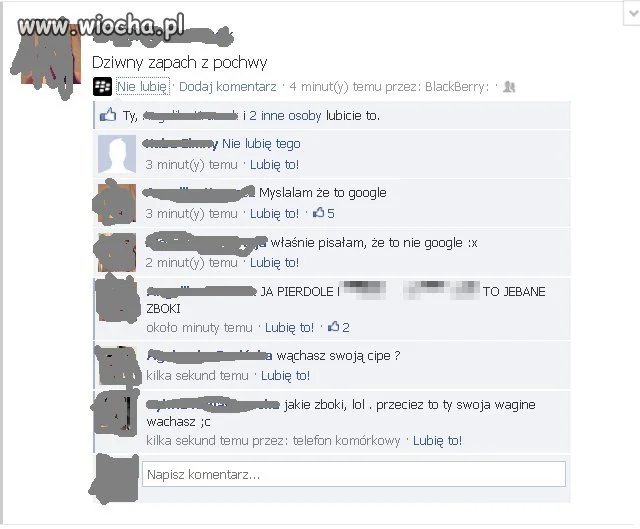 Dziwny zapach z