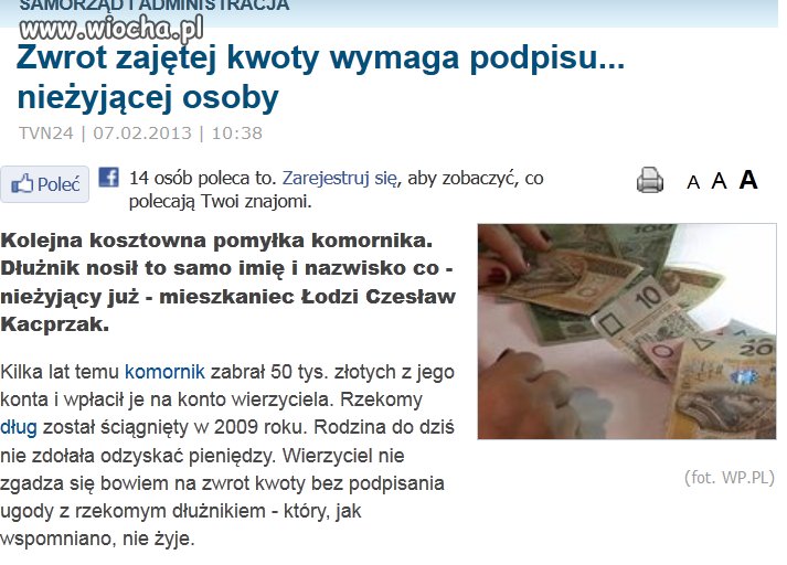 Absurdalne przepisy, takie rzeczy tylko w PL