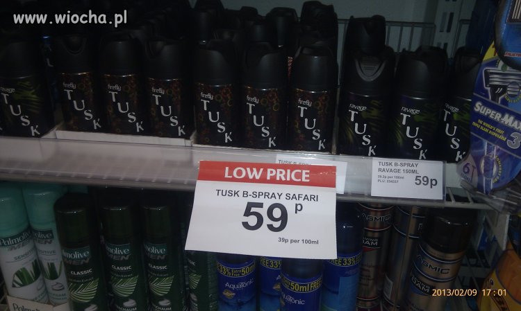 TUSK "znany" za granicą