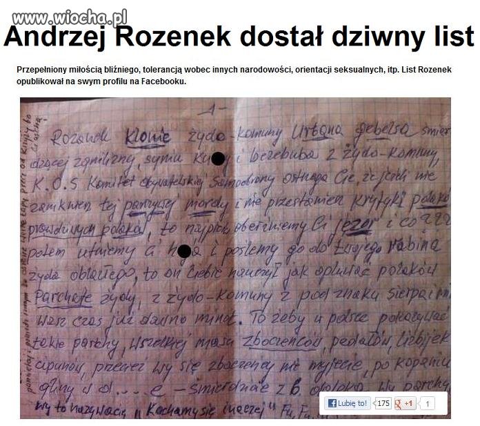 A Ty któremu politykowi 