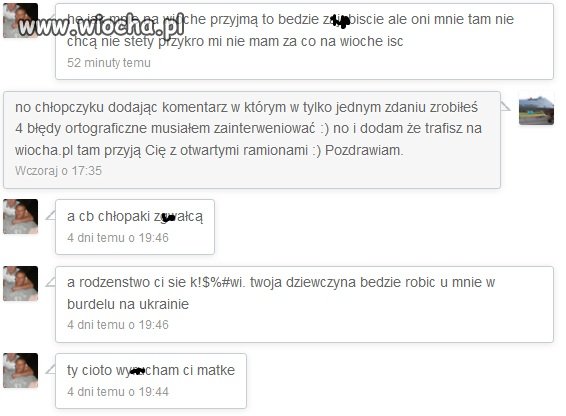 Koleś wstawił mnie na wiochę że niby jestem gejem.