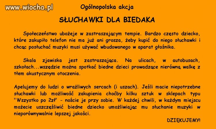 SŁUCHAWKI DLA BIEDAKA