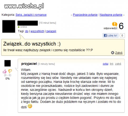 Ile trwał wasz związek?