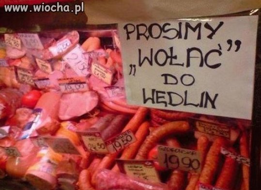 Gadający asortyment? 