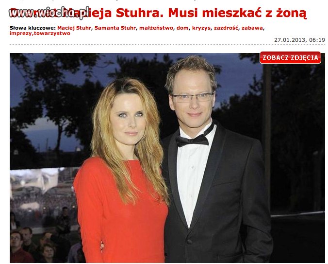 Dramat Stuhra a raczej chyba dziennikarzy