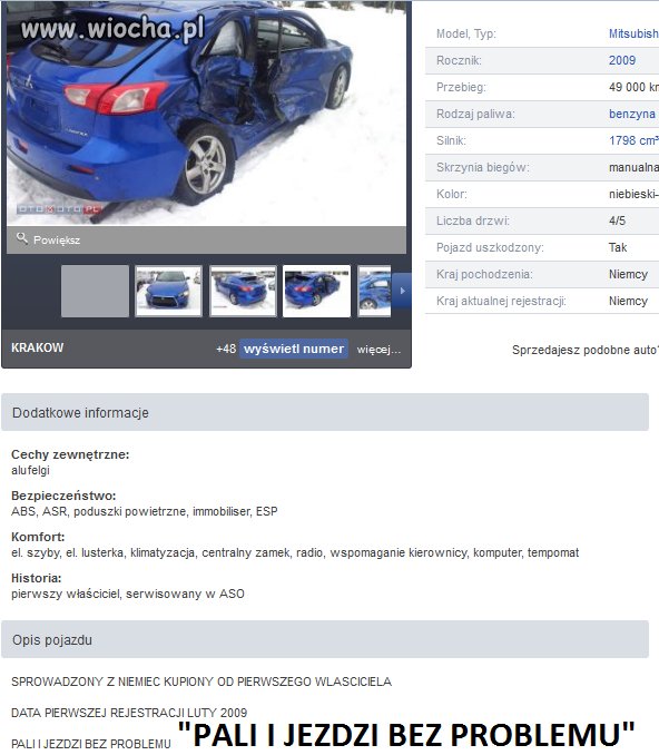 Sprzedawca zawsze prawde Ci powie!