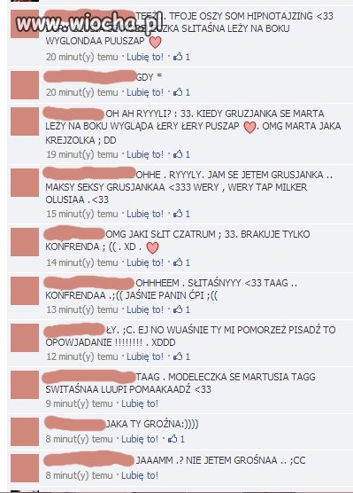 13 latki na facebooku