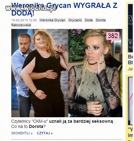 Nie wiem kto teraz czyta CKM ale to chyba nie żart
